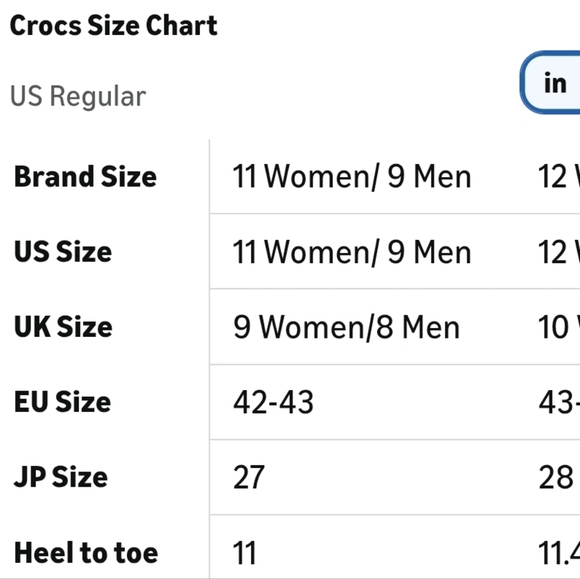 New Crocs Stomp Clog | Bubble Glitter Color | Sz 11W/9M - Picture 7 of 7